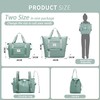 FIORETTO Womens Expandable Gym Tote Bag Duffle Bag with Wet