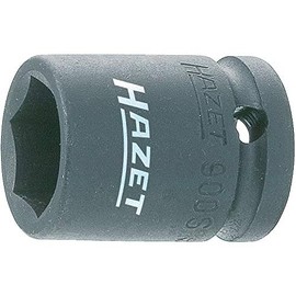 HAZET 900S-24 Impact Socket Insertion Angle 0.5 inches (12.7 mm), Opposite Side Dimensions: 0.9 inches (24 mm)