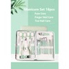 Manicure Set 18pcs Nail Clipper Set with Portable Travel Case