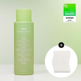 [Cooling Soothing] Abib Eoseongcho Calming Toner Skin Booster 500ml Promotion (+30 Cotton Pads) / 아비브 어성초 카밍 토너 스킨부스터 500ml 기획 (+화장솜 30매 증정)