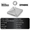 Stainless Steel Pyramid Post Cap for True 6x6 Wood Posts