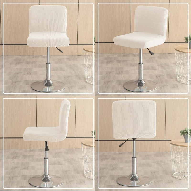 Levoberg Fodera per sgabello da bar con schienale impermeabile, copertura