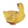 Duck Ornament Resin Weather Resistant Cute Vivid Expression Duck Statues