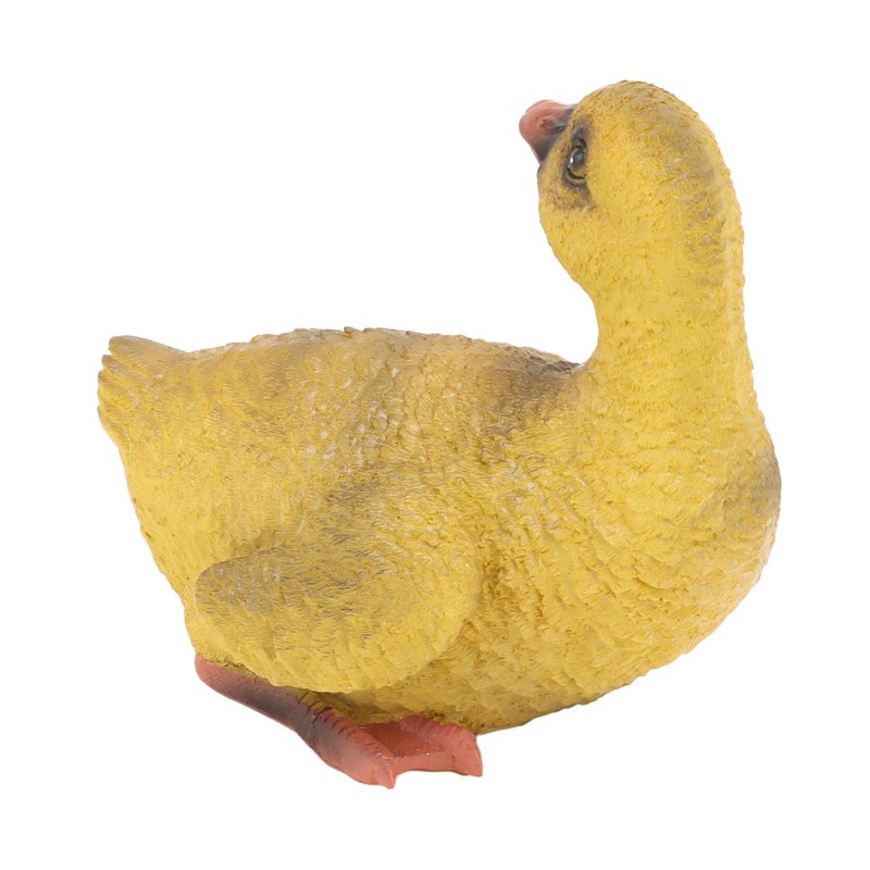 Duck Ornament Resin Weather Resistant Cute Vivid Expression Duck Statues