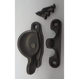 New Pack of 07MB10B Window Sash Lock Cast Brass Satin Bronze Finish New Old Stock 229C Multi-Purpose Comprehensive Hardware Fastener Assortment Kit WnyNEH06983