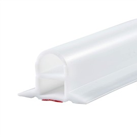 ARICEX Collapsible Threshold Water Dam, Arch Bridge is Designed for Accessibility or ADA Showers, Wet and Dry Separate,Shower Protection System (DST-WT-96 Inch)