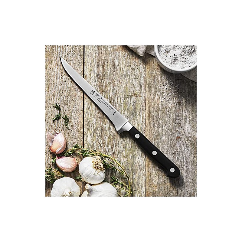 HENCKELS Classic Precision Razor-Sharp 5.5-inch Boning Knife, German Engineered Informed