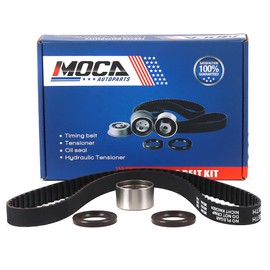 MOCA Timing Belt Kit with Tensioner for 1989-1993 Geo Metro 1.0L SOHC 6V VIN 6#TCK166