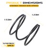 YRZHKS (4 Pack) Upgrade Trimmer Head Springs 385-225 - Direct