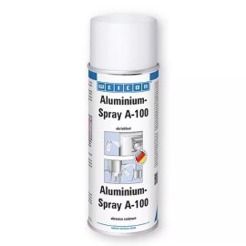 Weicon Aluminum Spray  A-100 Abrasion Resistant, 400 mL Spray Can