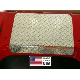 PBR Club Car DS Golf Cart Diamond Plate Polished Access Panel 1982 and up Made USA
