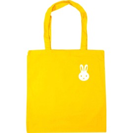 Hippowarehouse Bunny rabbit pocket Tote Shopping Gym Beach Bag 42cm x38cm, 10 litres