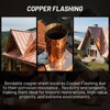 99.99% Pure Copper Foil for Crafts, 0.004''x4''x79''(0.1MM x 0.1M x