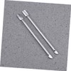 Mikinona 2pcs Stainless Steel Cuticle Spoon Pusher for Manicure Care