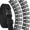 Buckles Strap Set, YGDZ 10 Yards 1 Inch Nylon Webbing