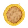 Round Pet Cooling Bed Cartoon Printing Pet Sleeping Bed Summer