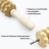 Kootinn Manual Wooden Fascia Massage Roller Trigger Points for Release