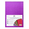 Purple Glitter Sparkle Card A4 No Mess Glittery Craft Card
