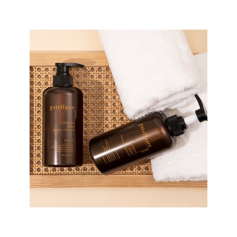 Guthar Honey Beer 53+ Shampoo and Treatment for Hair Loss,