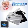 GJNL Nail Clippers for Men Thick Nails 2024 Upgraded Wide