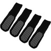 SAFIGLE 4pcs Men Non-binding Nursing Socks Cotton Hospital Foot Warm Covers Breathable and Moisture Wicking for Cold Weather Suitable for Elderly and Care