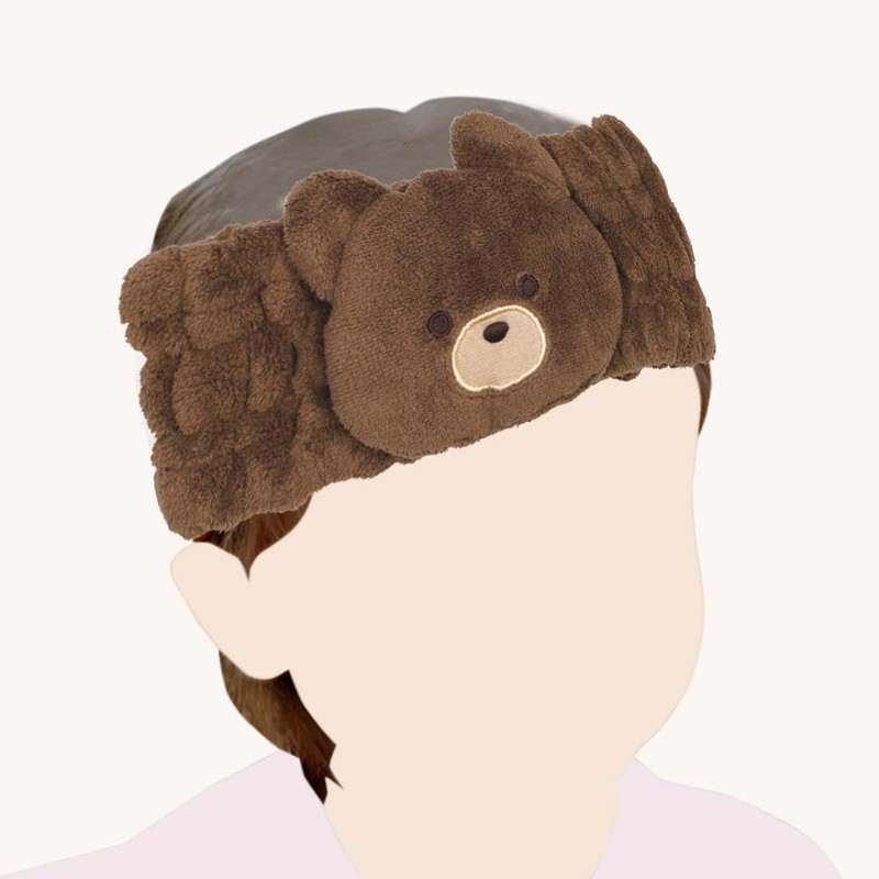 Skater ZHTB1-A Hair Turban Pompon's Bear