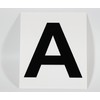 8 Dressage Arena Marker signs 175x200 approx -White - ABCE