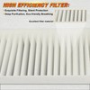 Cabin Air Filter with Activated Carbon Compatible with Jeep Wrangler