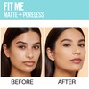 Maybelline Fit Me Matte + Poreless Liquid Foundation Makeup, Natural