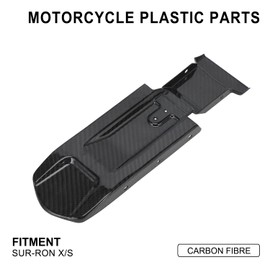 Funparts Carbon Fiber Rear Fender Inner Plate for Surron LBX Sur Ron Light Bee X/S Electric Dirt Bike
