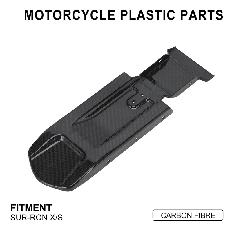 Funparts Carbon Fiber Rear Fender Inner Plate for Surron LBX