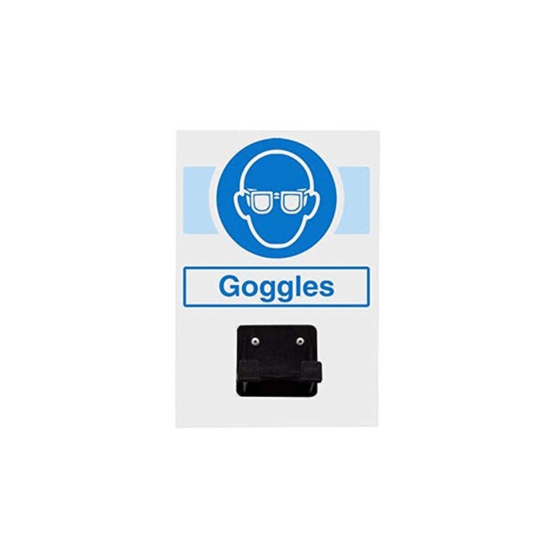 V Safety Ppe Station - Goggles - 1 Holder -