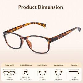 TruVision Readers 9505 1 Tortoise +2.50