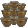 Just Pudding Basins Gold Pudding Basin Assortment - Gold Medal