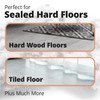 Reliapart Steam Mop Floor Pads Rectangular Head Type for Shark