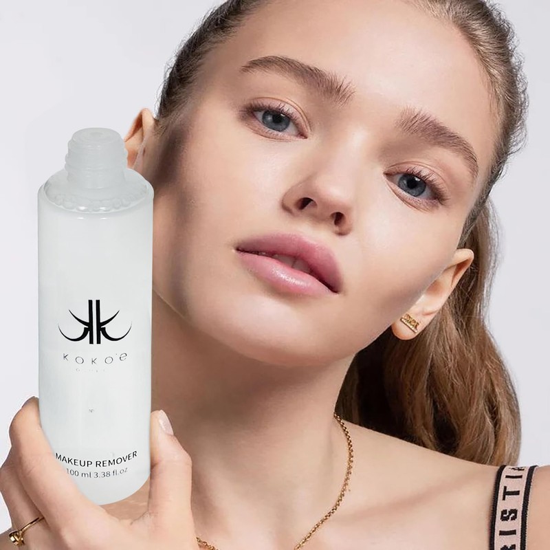 KOKO’E Cosmetics Makeup Remover, Makeup Removal Liquid for Dirt, &