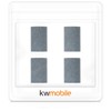 kwmobile 4 x Sandstone Dart Sharpener - Dart Sharpener for
