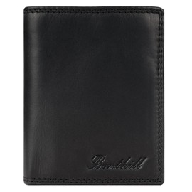 Benthill Men's Leather Wallet - Genuine Leather Wallet with RFID Protection - Slim Wallet for Men - Genuine Vintage Leather, black