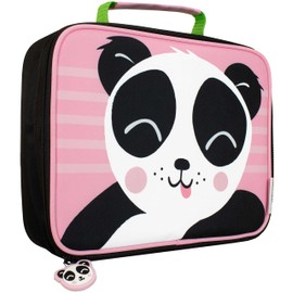 Harry Bear Girls Panda Lunch Bag Kids School Lunch Box Pink One Size