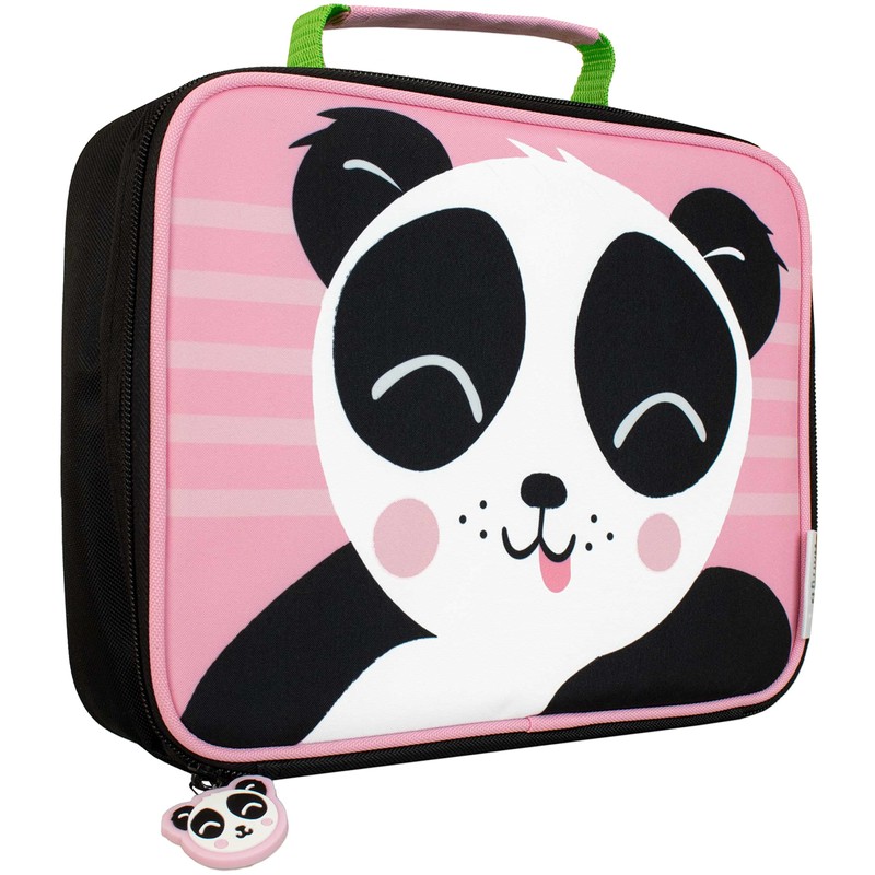 Harry Bear Girls Panda Lunch Bag Kids School Lunch Box