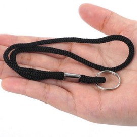 Anti-Loss Key Lanyard & Wrist Strap with Grip and Hook Ring Type 5ea