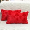 4TH Emotion Christmas Snowflake Tree Decorative Lumbar Pillow Covers 12x20