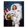 NASA Astronaut Nicole A. Mann 8x10 Portrait Photo #1 On 8.5" x 11"