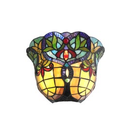 Chloe CH33389VR12-WS1 Wall Sconce, One Size, Multicolor