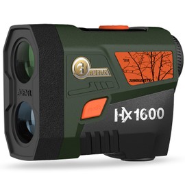 AOFAR HX1600 Hunting Rangefinder with Dual-Color OLED Display, Ultra-Clear Optics with 95%+ Transmittance of Glass, 1600 Yards with Angle and Horizontal Distance, Range, Scan, Speed Mode, Waterproof