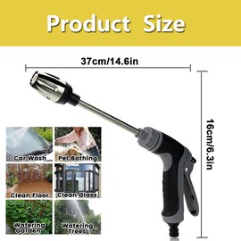 Pressure Washer, Turbo Washer, Power Pressure Washer for Any Garden Hose, My Garden Friend Pressure Washer, Turbo Washer for Garden Hose, Jet Nozzle, High Pressure Hose Nozzle for Car Wash