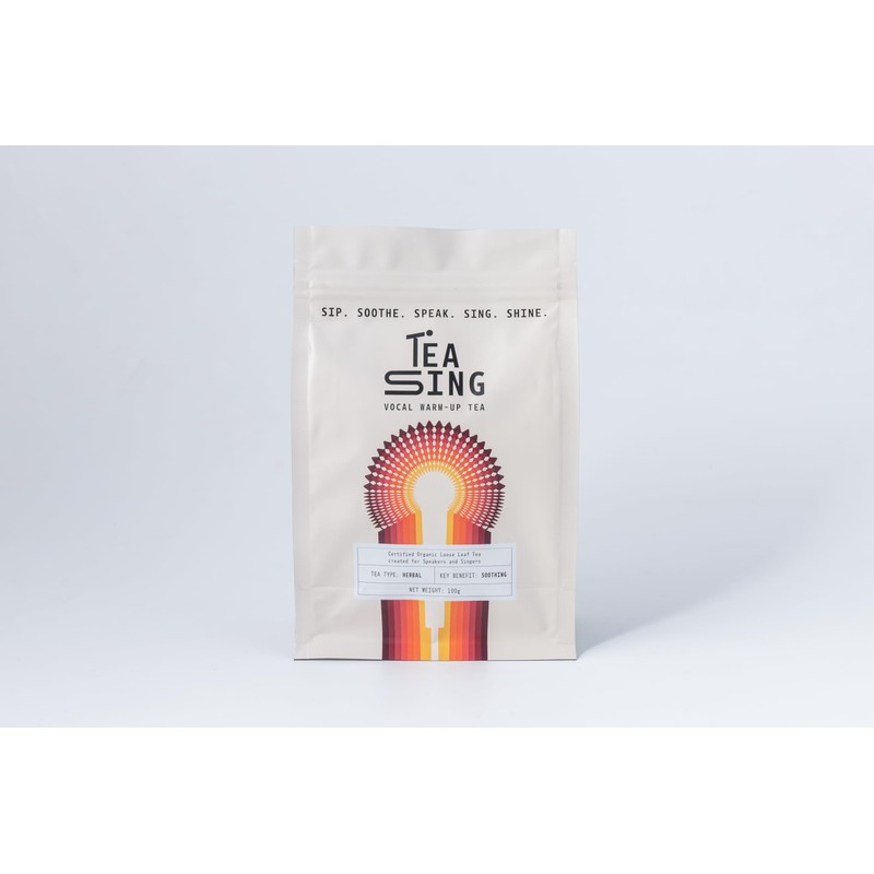 Tea-Sing Vocal Warm-Up Tea - Herbal Loose-Leaf Tea Blend for