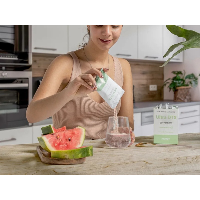 Suplemento en polvo Matter Smart Nutrienrs Detox sabor sandía x