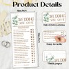 Minimalism Party Bridal Shower Games, Wedding Shoe Game, Botanical Eucalyptus