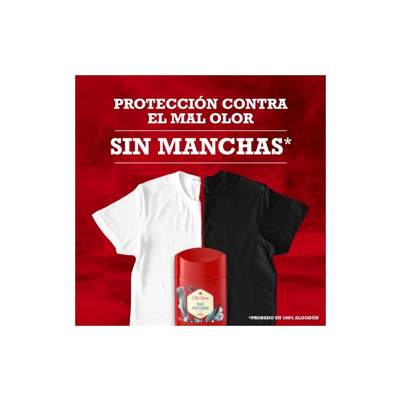 Old Spice Desodorante en barra para hombre Mar Profundo 50